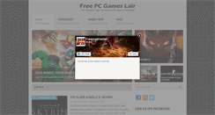 Desktop Screenshot of freepcgameslair.com